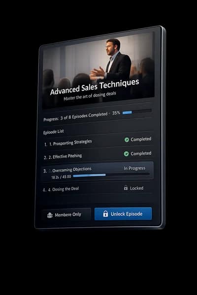 On-Demand Content interface preview
