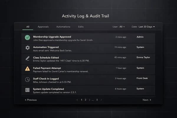 Logs interface preview