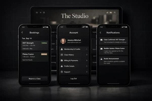Mobile & Branded Apps interface preview
